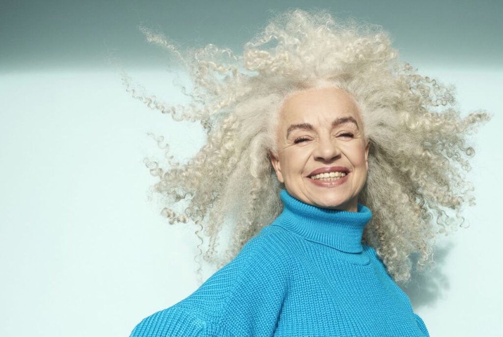 Edgy and Textured Curly Bob