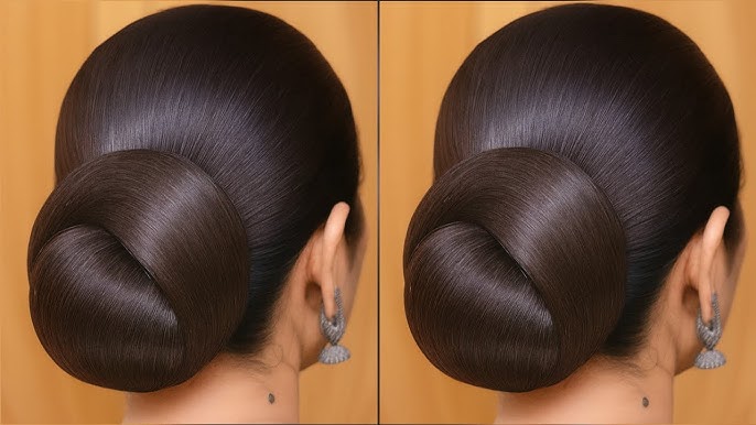 Sleek Inverted Bun