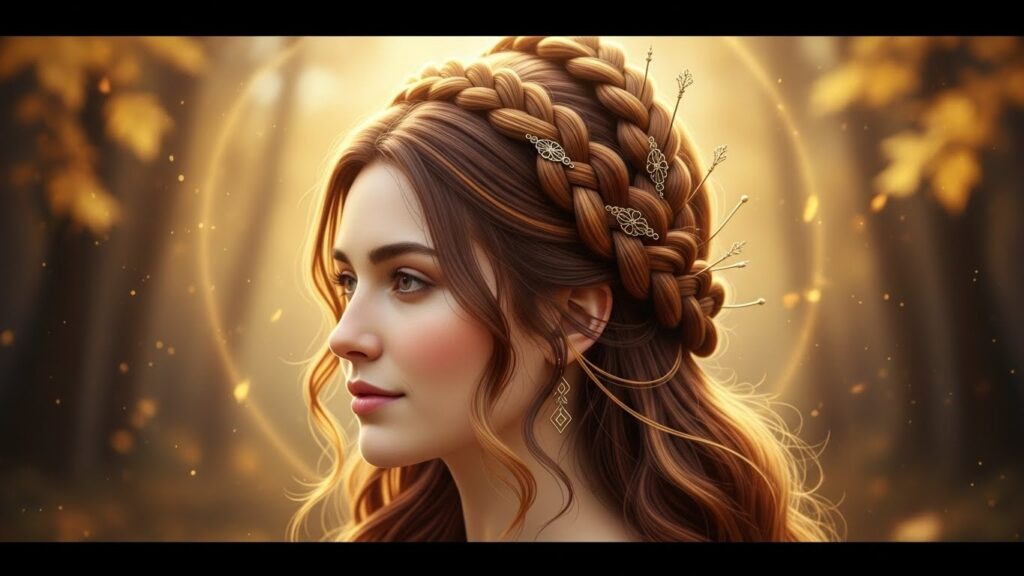 Auburn Crown Braid