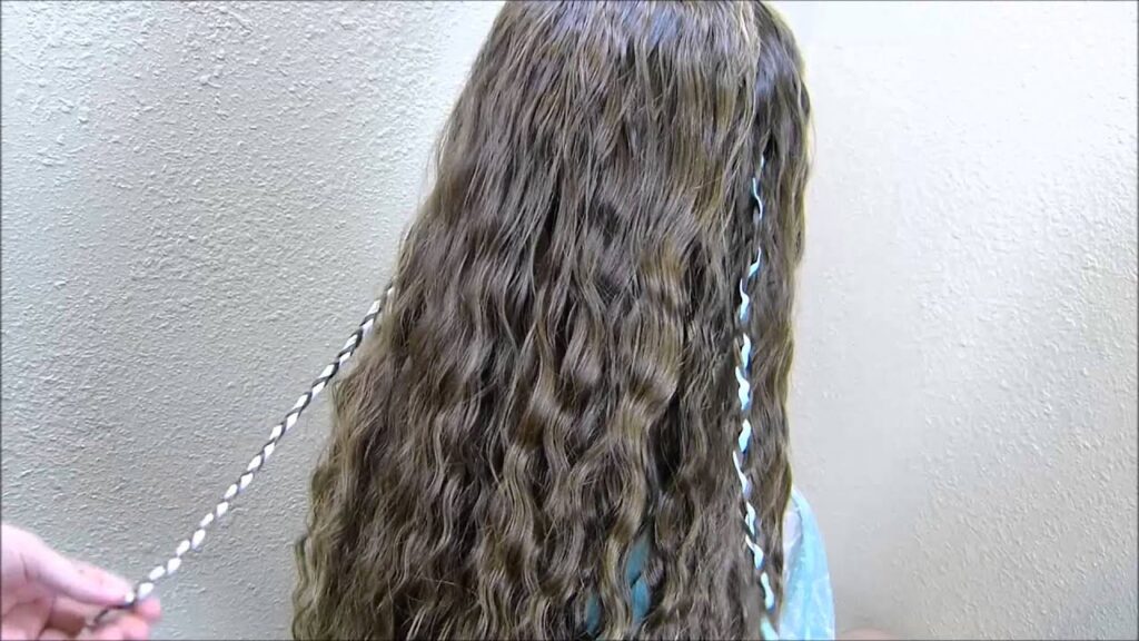 Beaded Pirate Hairstyle Braids with Scarlet Scarf