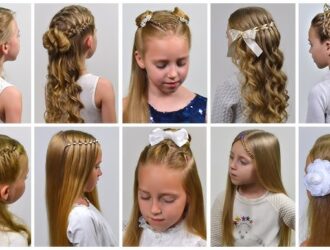 Best Christmas Hairstyles for Little Girls Cute Holiday Looks