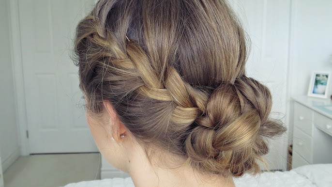 Boho Braided Updo