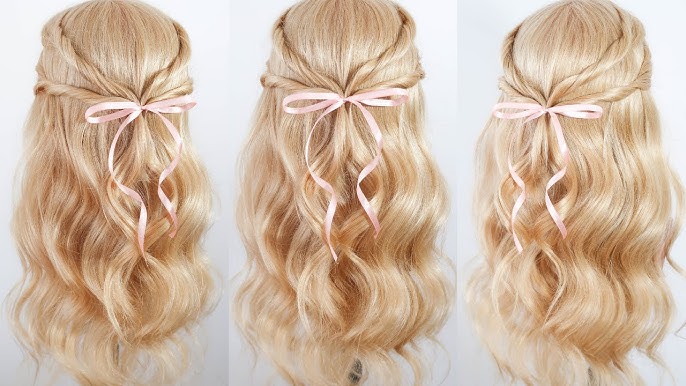 Braided Half-Up with Bow