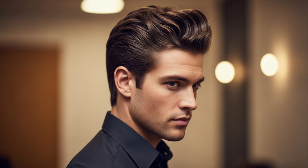 Brushed-Up Back Waves