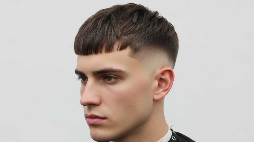 Classic Fringe with Skin Fade