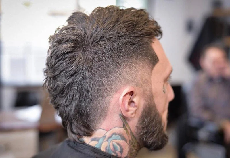 Classic Mohawk Taper Fade