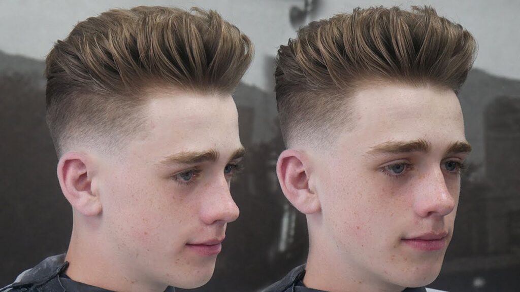 Classic Slick-Back Quiff