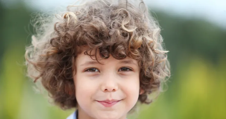 Curly Haircut for Boys