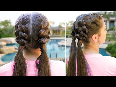  Double Braided Pigtails