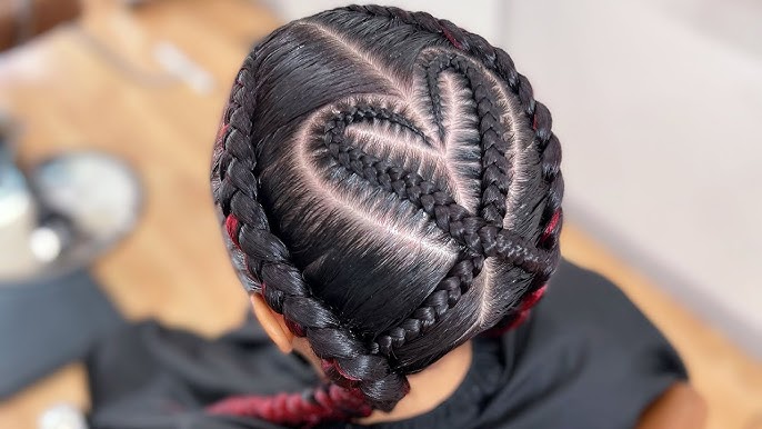 Double Heart Braids