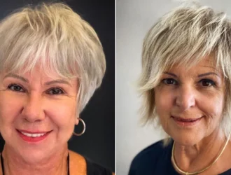 Effortless Wash and wear Haircuts for Older Women