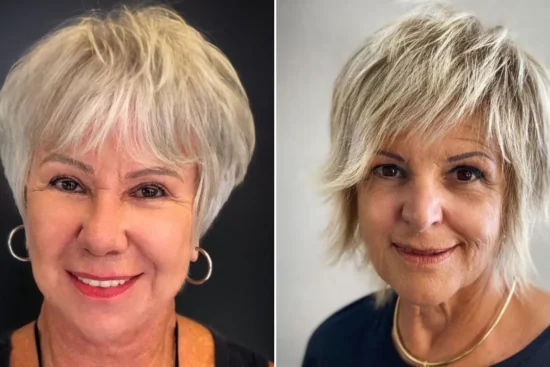 Effortless Wash and wear Haircuts for Older Women