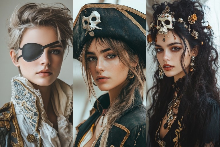 Fierce Pirate Hairstyles for Women Who Want a Bold Look