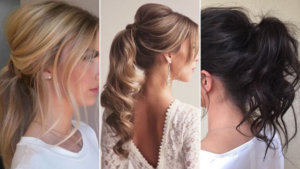 Glamorous Wavy Ponytail