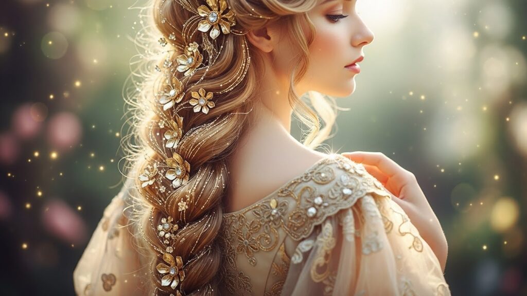 Golden Fantasy Braid