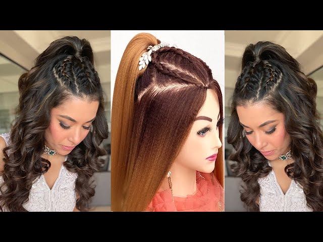  Golden Half-Up Pirate Hairstyle Ponytail