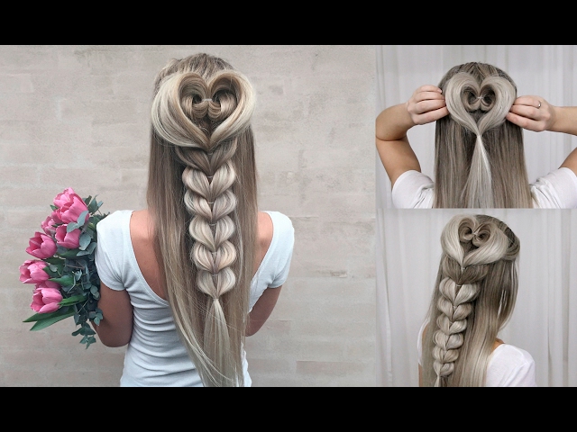 Heart-Embellished Braid