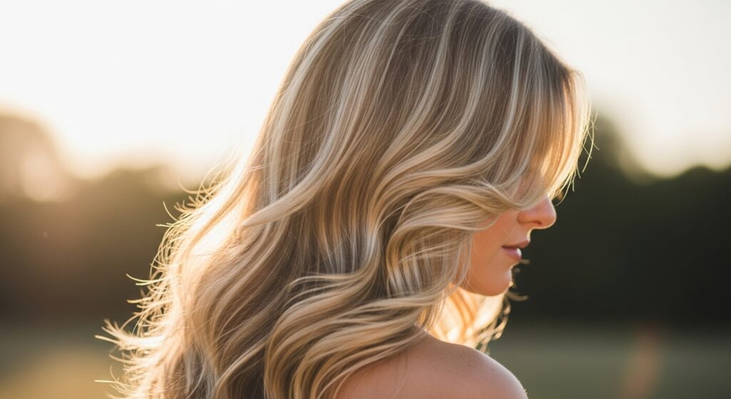 Long Layered Blonde Hair