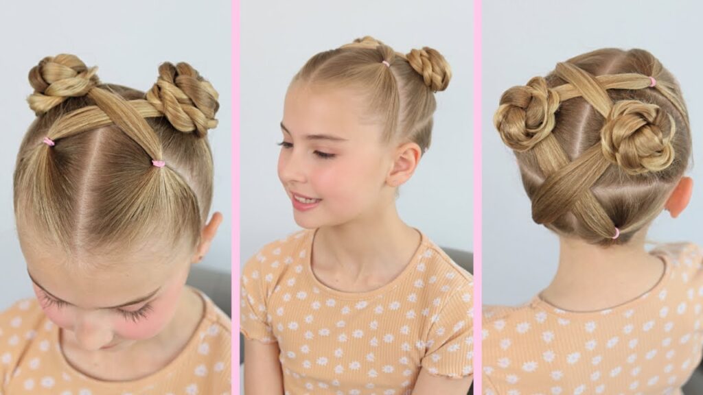 Jingle Bell Space Buns