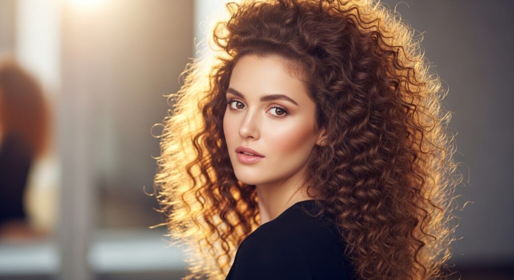 Jordin Sparks Voluminous Natural Curls