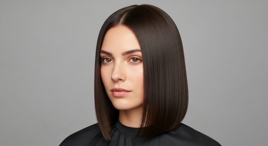 Kirsten Dunst Straight Glossy Lob