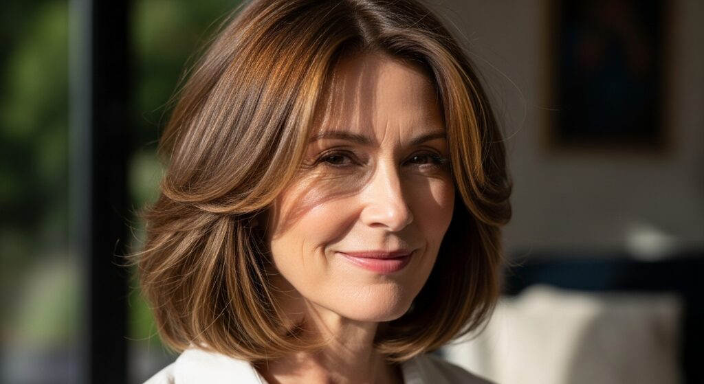 Layered Lob (Long Bob)