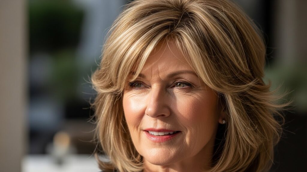 Layered Shag with Highlights