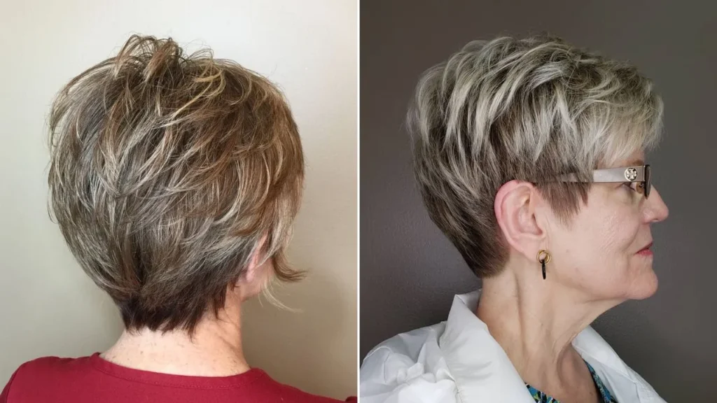 Long Pixie with Tapered Nape