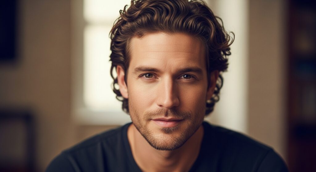 Loose Curly Comb-Back