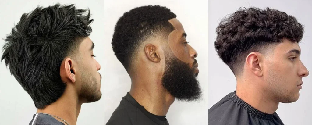 Low Taper Fade with Design