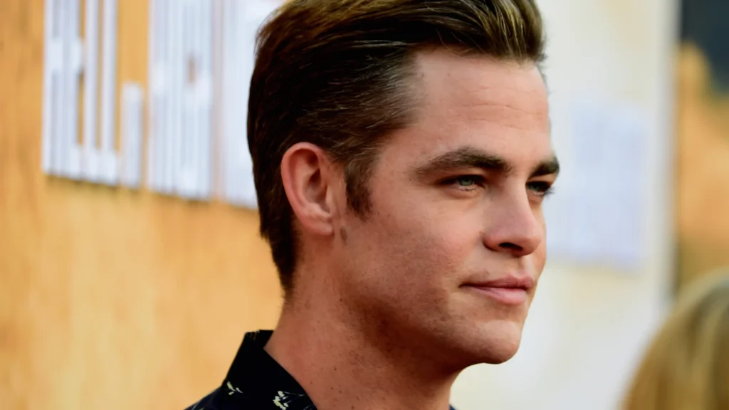 Middle Part with Sideburns