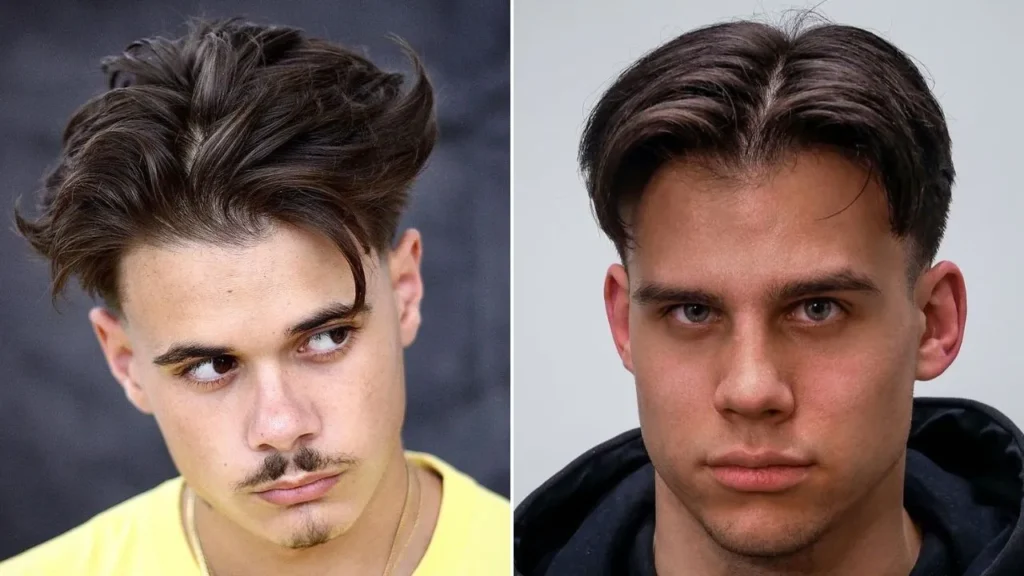 Middle Part with Undercut