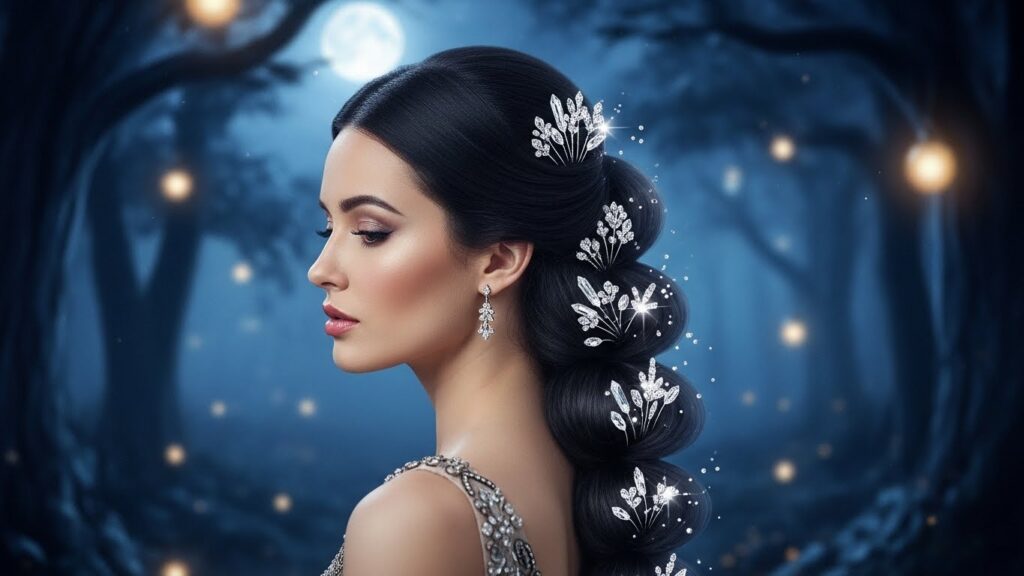 Midnight Crystal Braid