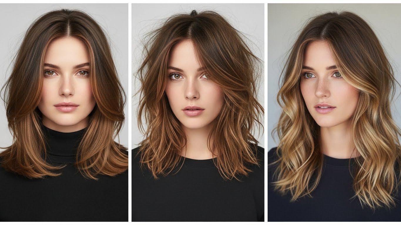 Modern Long Bob Haircuts Featuring Soft, Flowing Layers