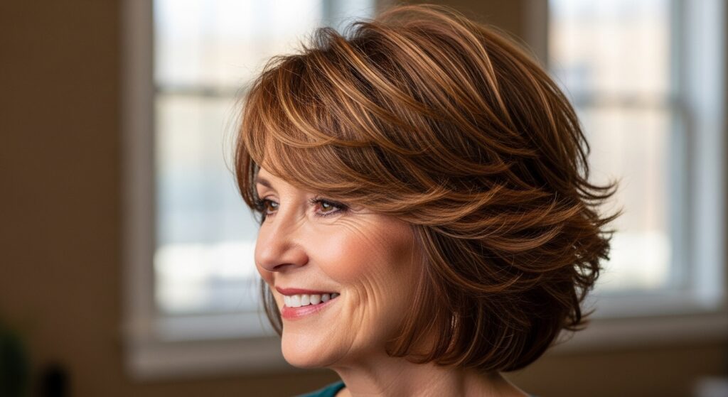 Modern Shag with Flipped Ends