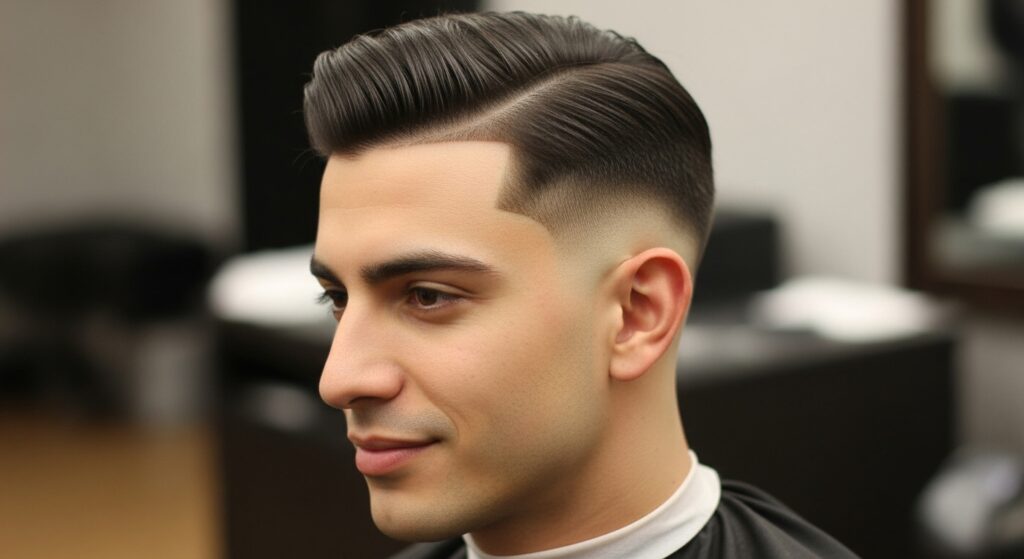 Refined Low Skin Fade with Undercut