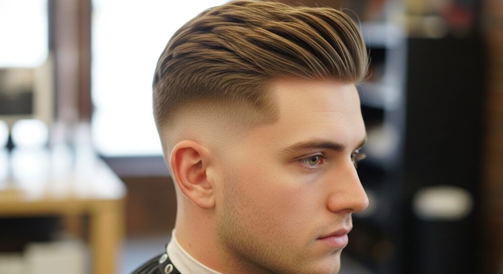 Short Undercut with Mid Fade
