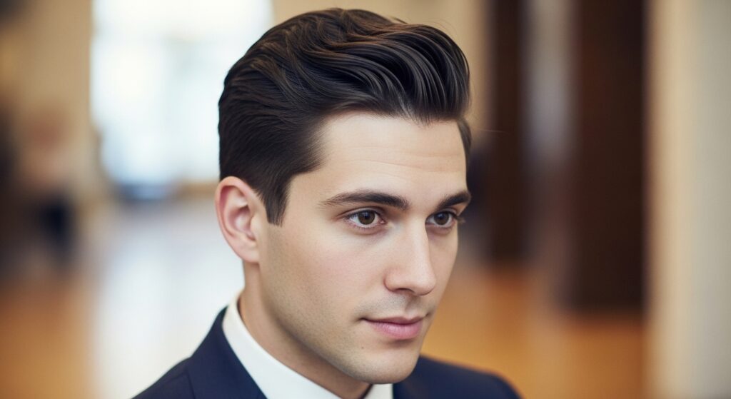 Side Part for Thick Hair