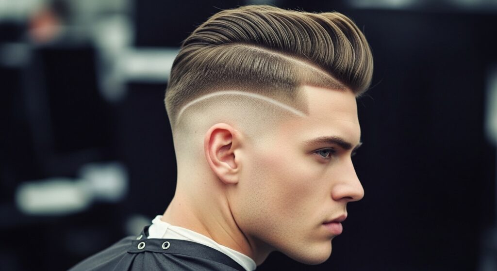 Side Part with Undercut