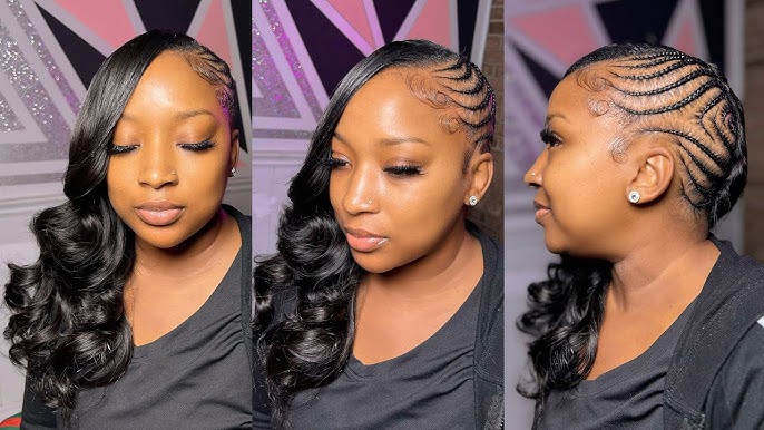 Side-Swept Pirate Hairstyle Braided Mohawk