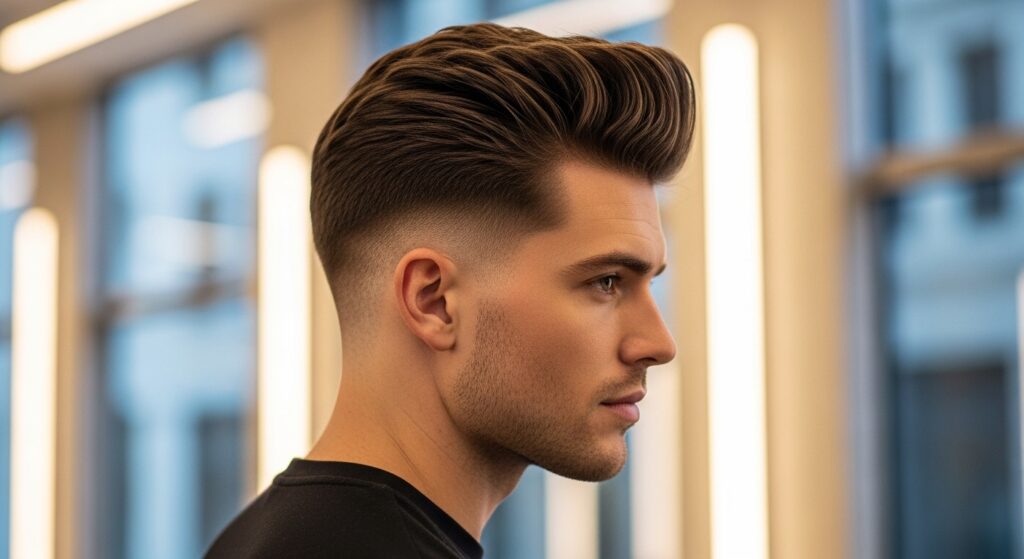 Side-Swept Quiff