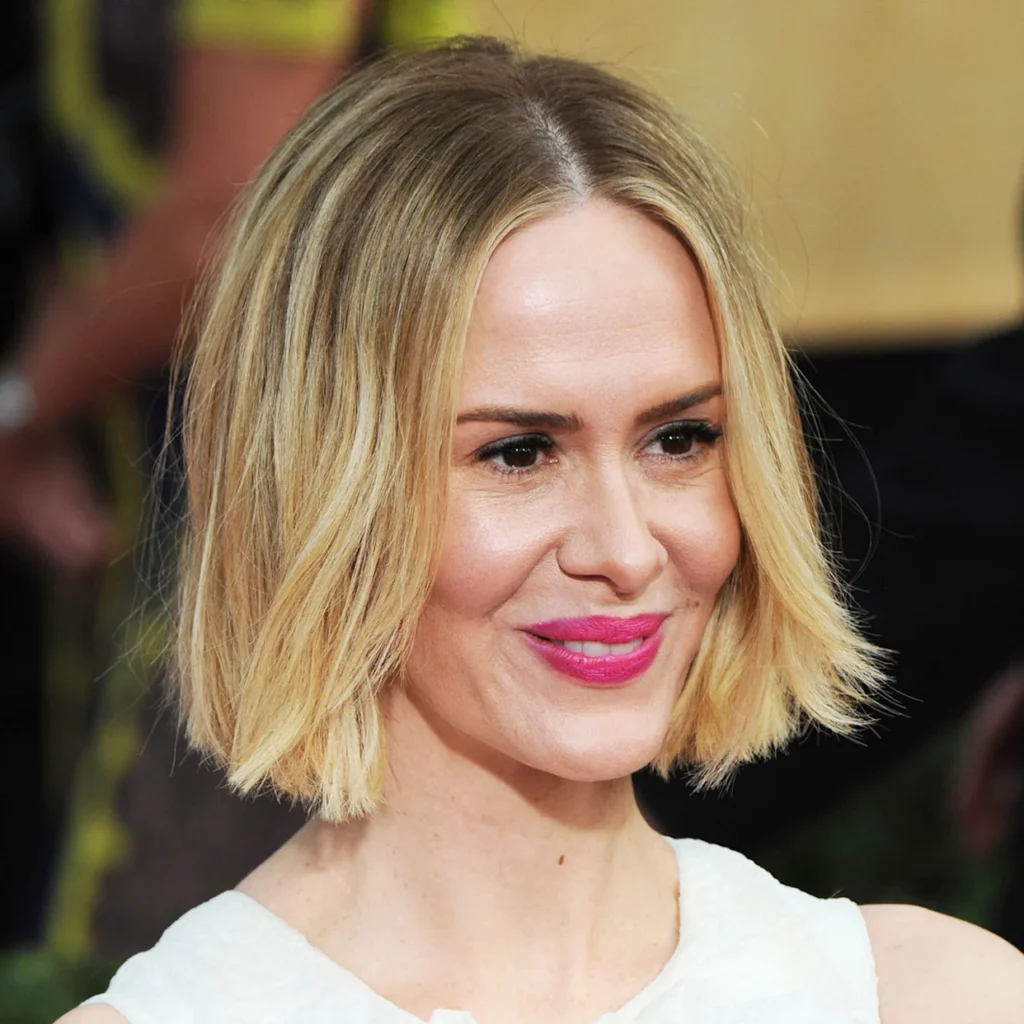 Sleek Chin-Length Bob