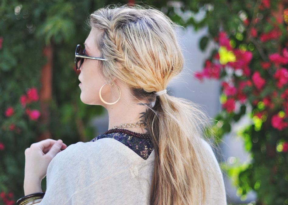 Sleek Low Ponytail