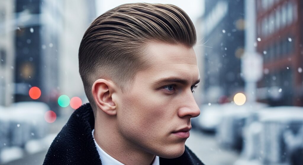 Slicked-Back Undercut