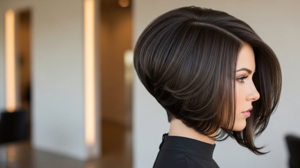 Soft Layered Inverted Long Bob