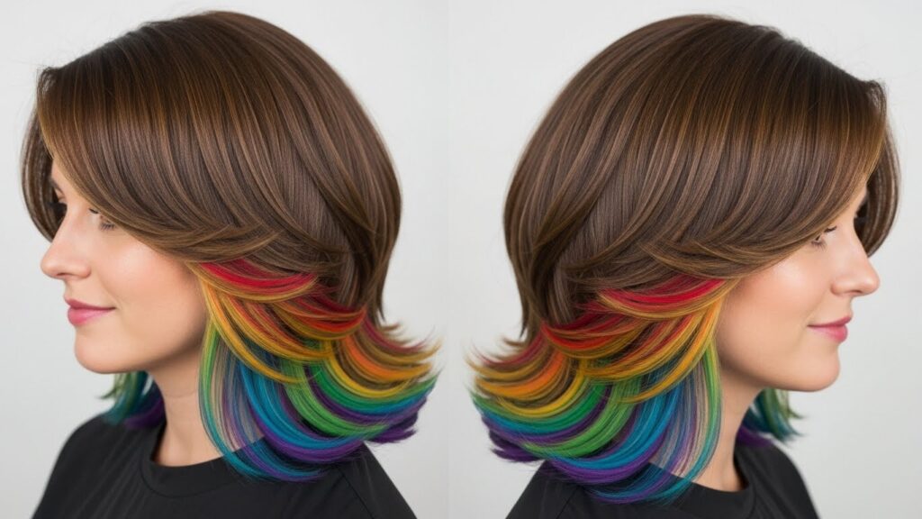 Soft Layered Lob with Hidden Rainbow