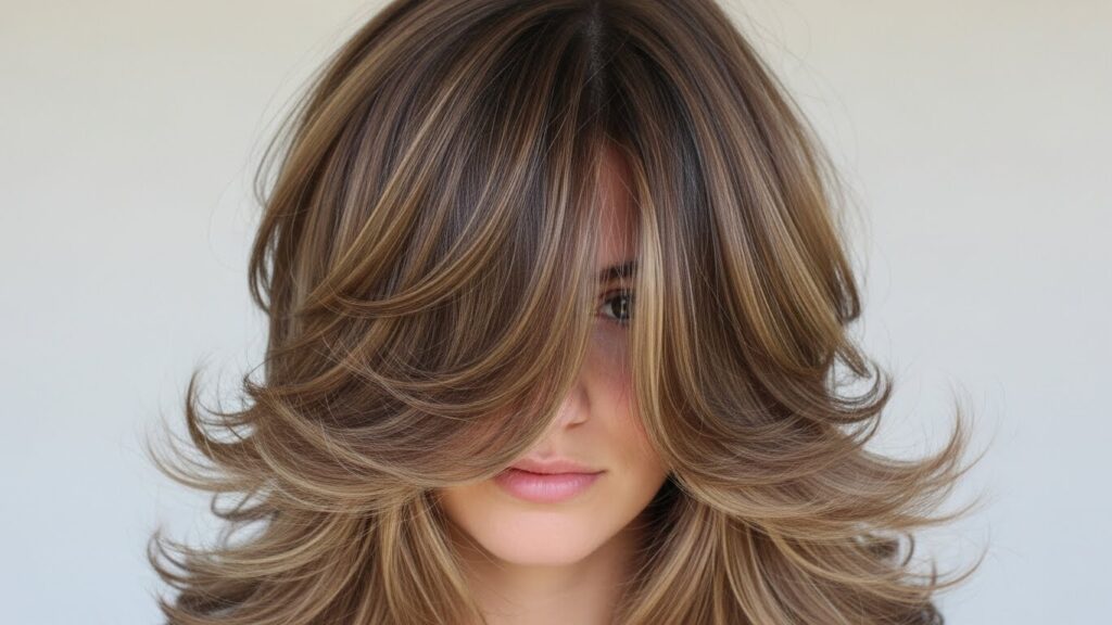Soft Layered Lob with Razored Ends