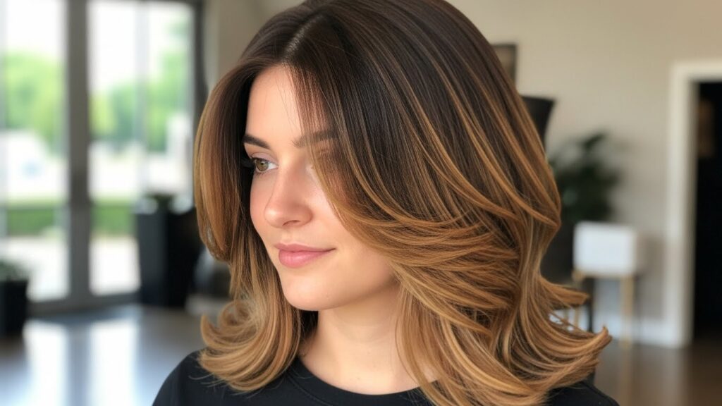 Soft Layered Lob with Root Shadow