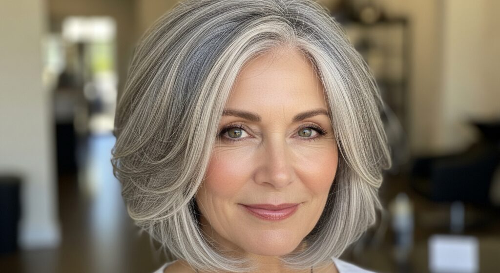 Softly Layered Choppy Bob