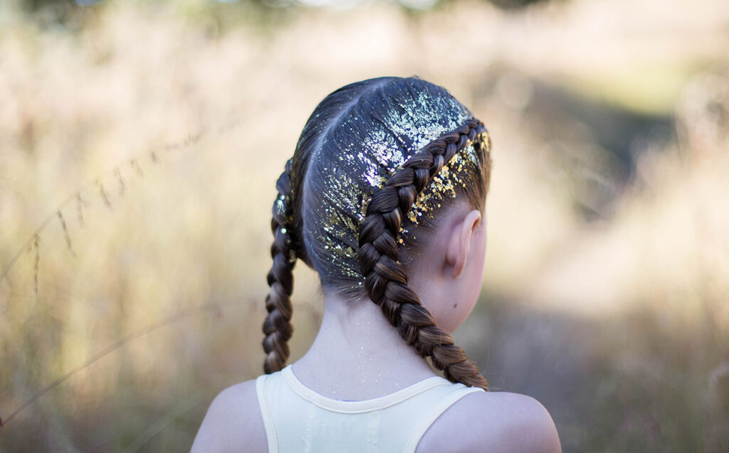 Sparkly Glitter Braid